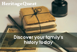 HeritageQuest family history