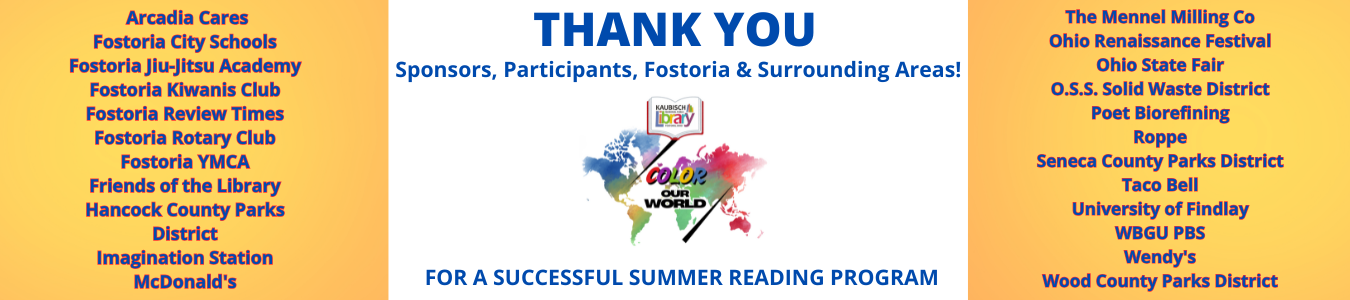 Thank You for Summer Reading